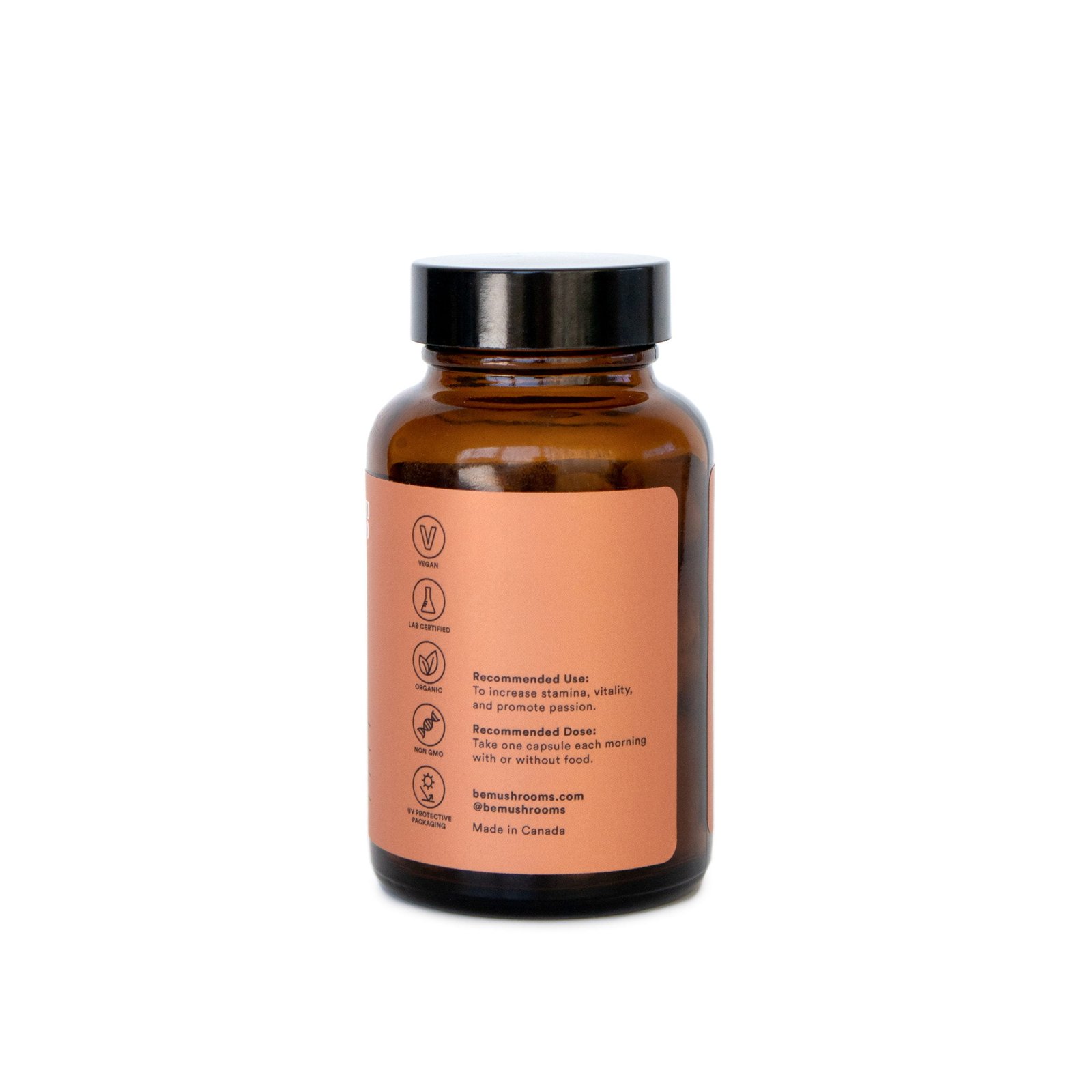 Be Passionate (Booster) Mushroom Supplement Capsules - Image 3